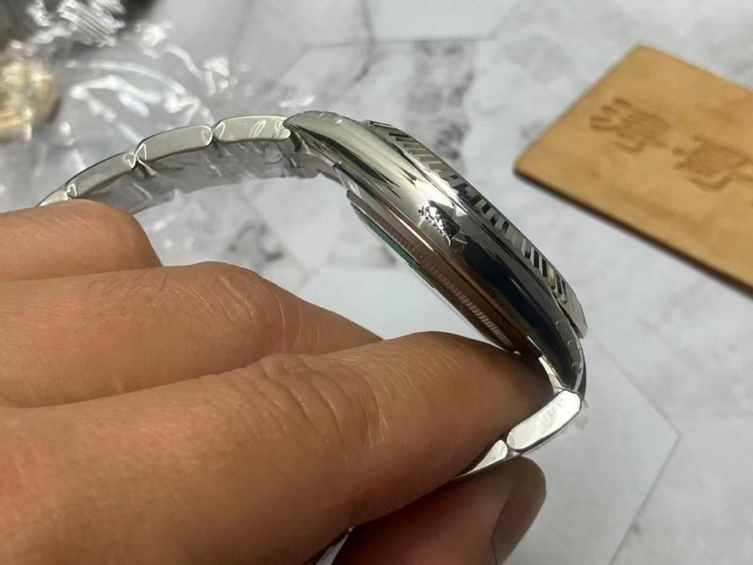 VS Factory Rolex 41 Datejust V2 Sürümü Güncellenen Beyaz Altın Tırtıklı Bezelin Kalitesi Nasıl? — 8. fotoğraf