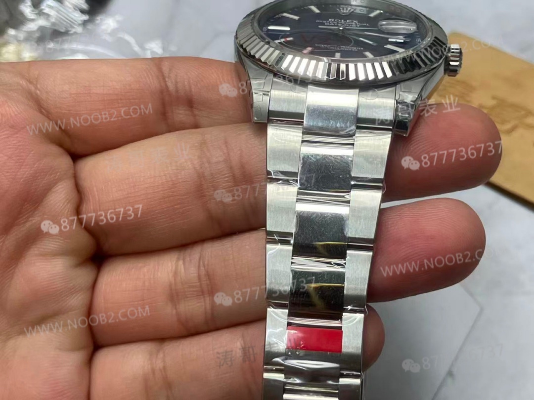 VS Factory Rolex 41 Datejust V2 Sürümü Güncellenen Beyaz Altın Tırtıklı Bezelin Kalitesi Nasıl? — 11. fotoğraf