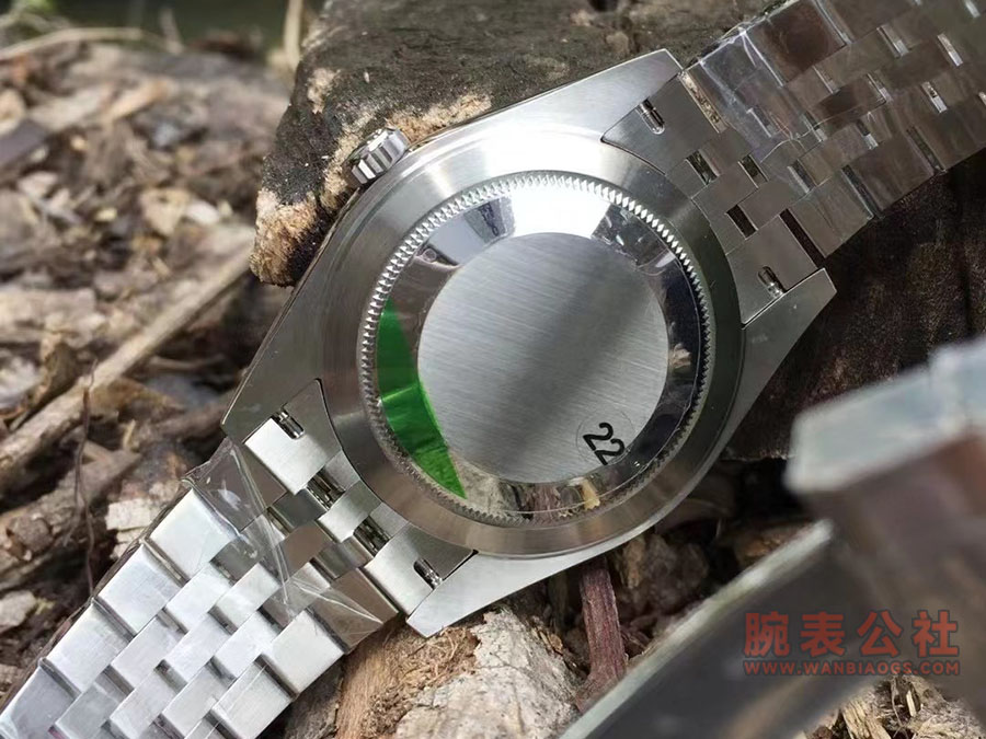 VS Factory Rolex 41 Datejust yeşil kareli kadran replika saat detaylı inceleme - VS Datejust saat — 3. fotoğraf
