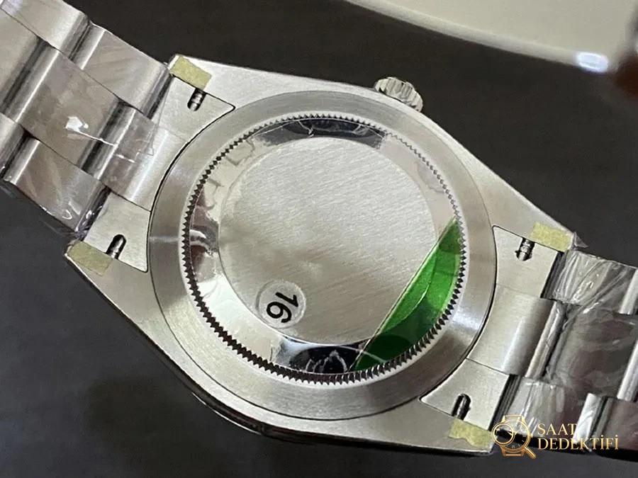 VS Factory Rolex 41 Oyster Perpetual serisi Tiffany mavisi replika kol saati - VS Saat - Bilezik, Toka ve Klips Mekanizması