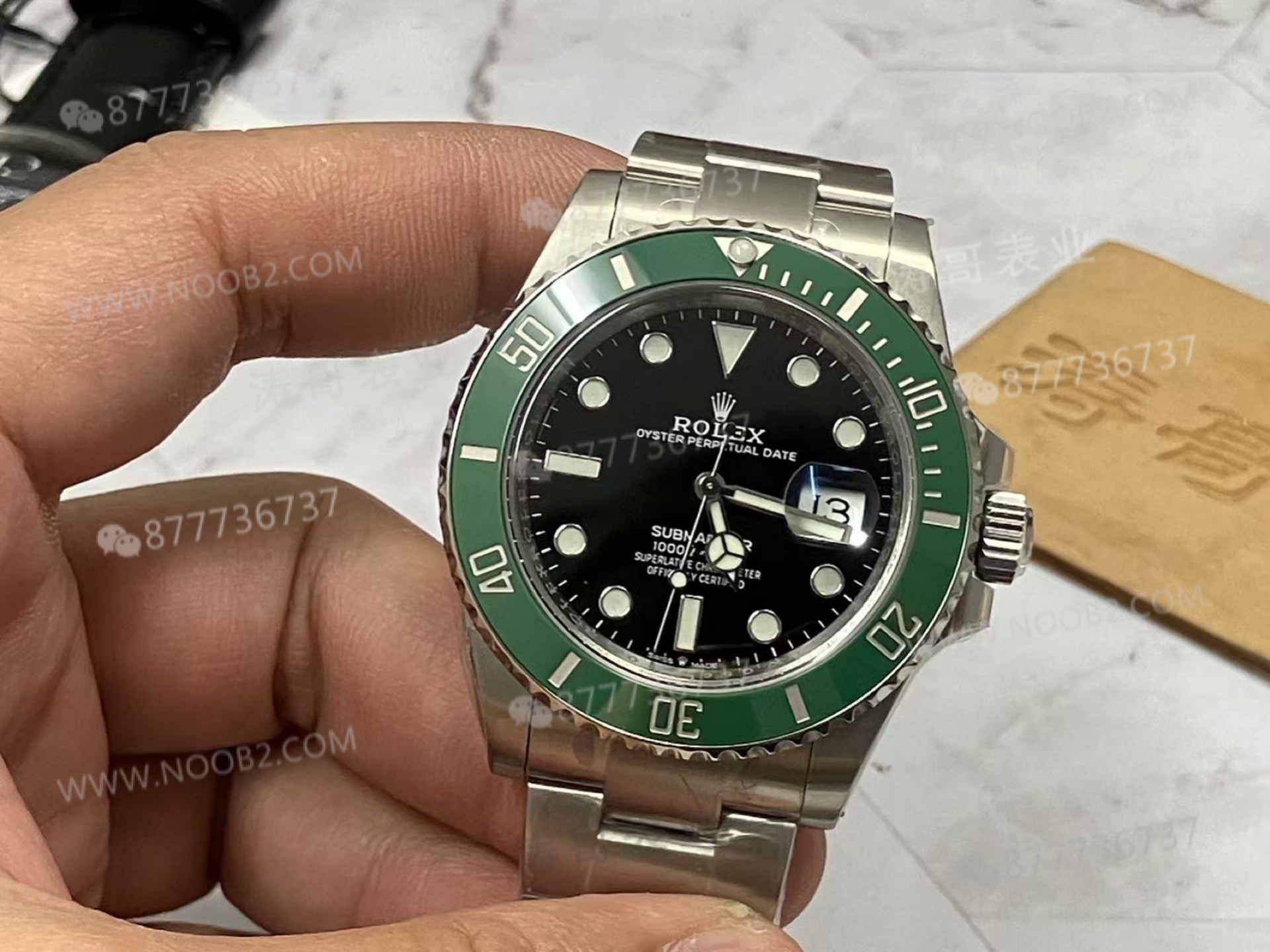 VS Factory Rolex 41 yeşil su hayaleti, Dandong 3235 mekanizmasıyla en iyi versiyon mu? — 2. fotoğraf
