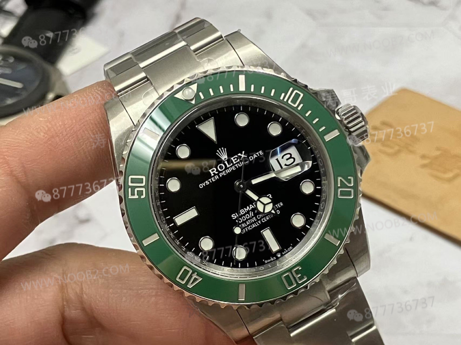 VS Factory Rolex 41 yeşil su hayaleti, Dandong 3235 mekanizmasıyla en iyi versiyon mu? — 3. fotoğraf