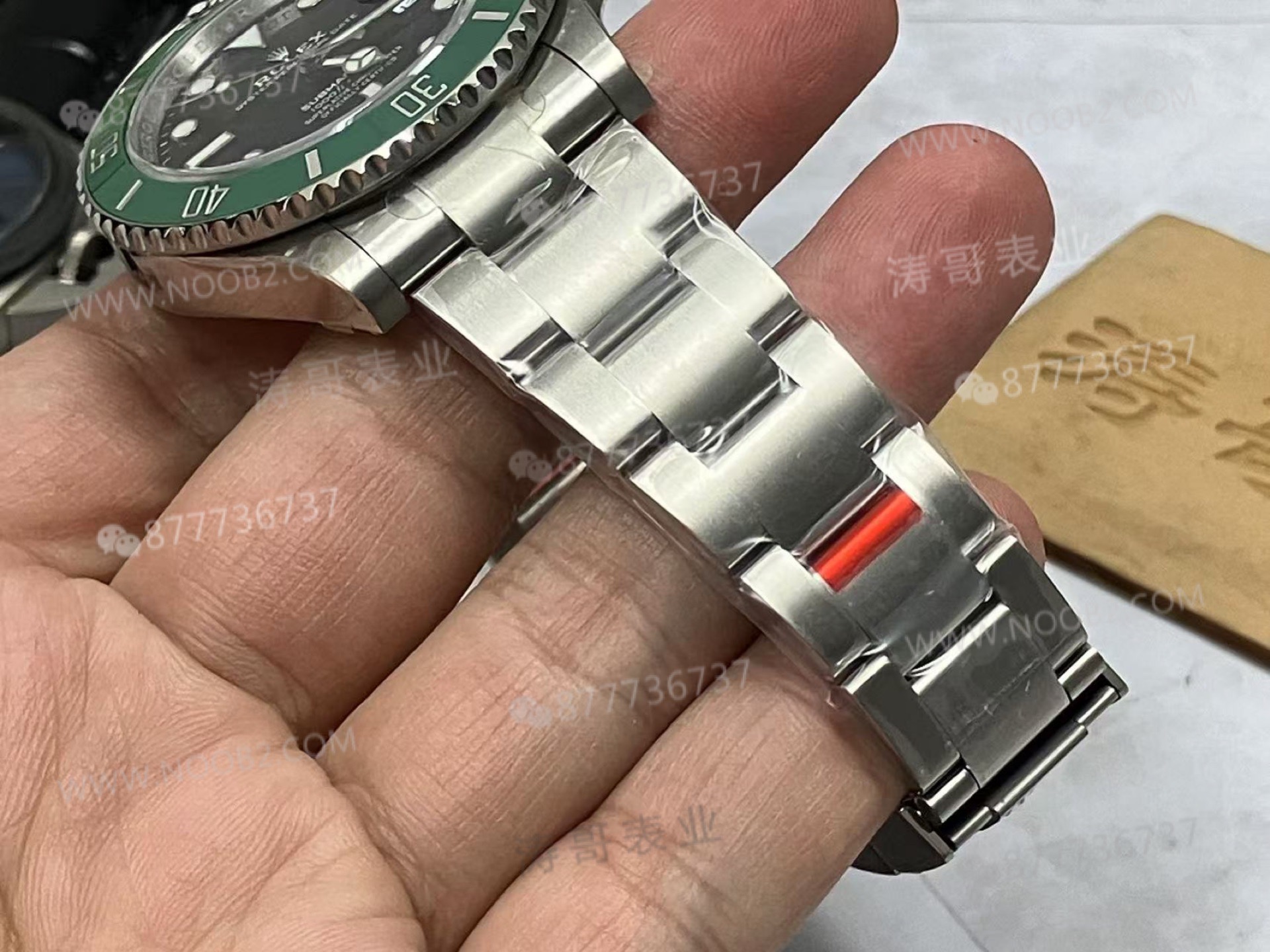 VS Factory Rolex 41 yeşil su hayaleti, Dandong 3235 mekanizmasıyla en iyi versiyon mu? — 8. fotoğraf