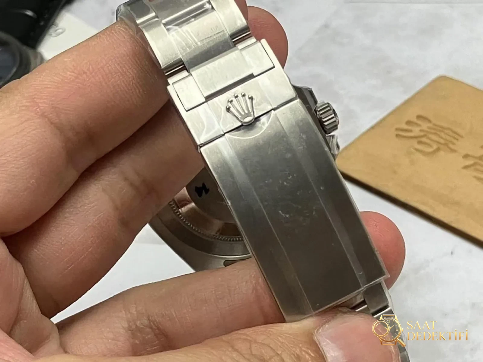 VS Factory Rolex 41 yeşil su hayaleti, Dandong 3235 mekanizmasıyla en iyi versiyon mu? - Mekanizma Zemberek ve Balans Detayı