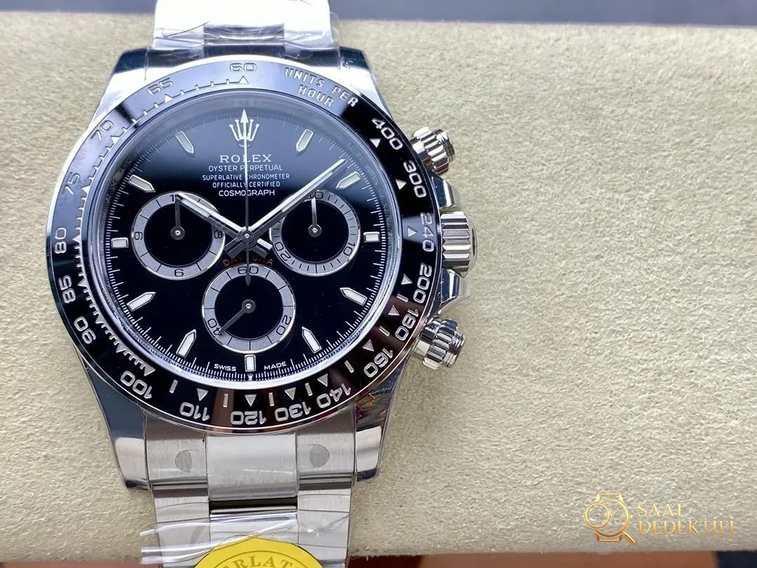 VS Factory Rolex 4131 Daytona (Panda Daytona) işçiliği nasıl? - Arka Kapak ve Mekanizma Detayı