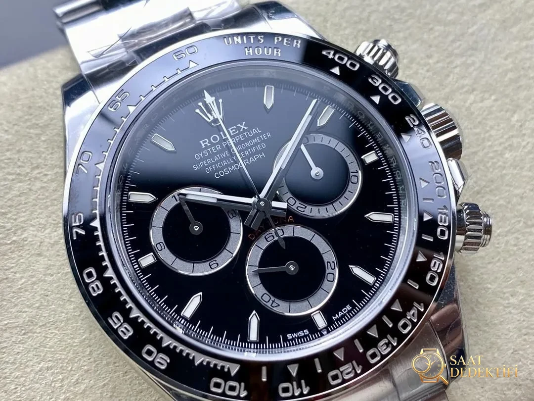 VS Factory Rolex 4131 Daytona (Panda Daytona) işçiliği nasıl? - Makro Kadran ve İndeks İşçiliği