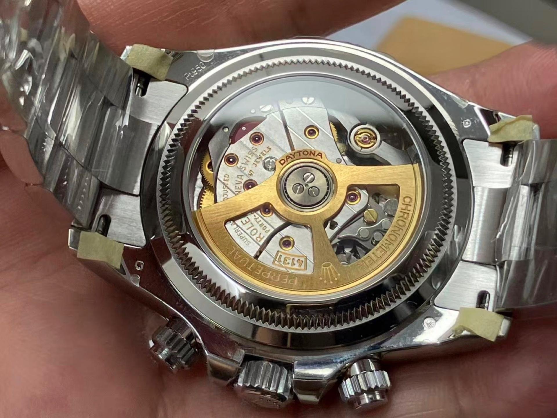VS Factory Rolex ağırlık dengeli Buzul Mavisi Daytona: Dandong 4131 mekanizmasına yükseltildi, 177 grama çıktı, elde tam oturuyor, detaylar yerli yerinde — 16. fotoğraf