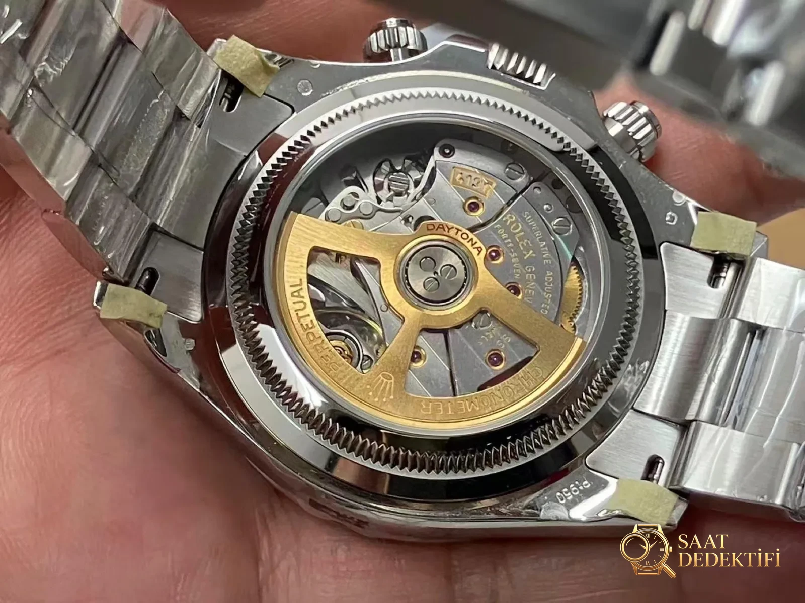VS Factory Rolex ağırlık dengeli Buzul Mavisi Daytona: Dandong 4131 mekanizmasına yükseltildi, 177 grama çıktı, elde tam oturuyor, detaylar yerli yerinde - Kadran İbreleri ve Saniye Akışı