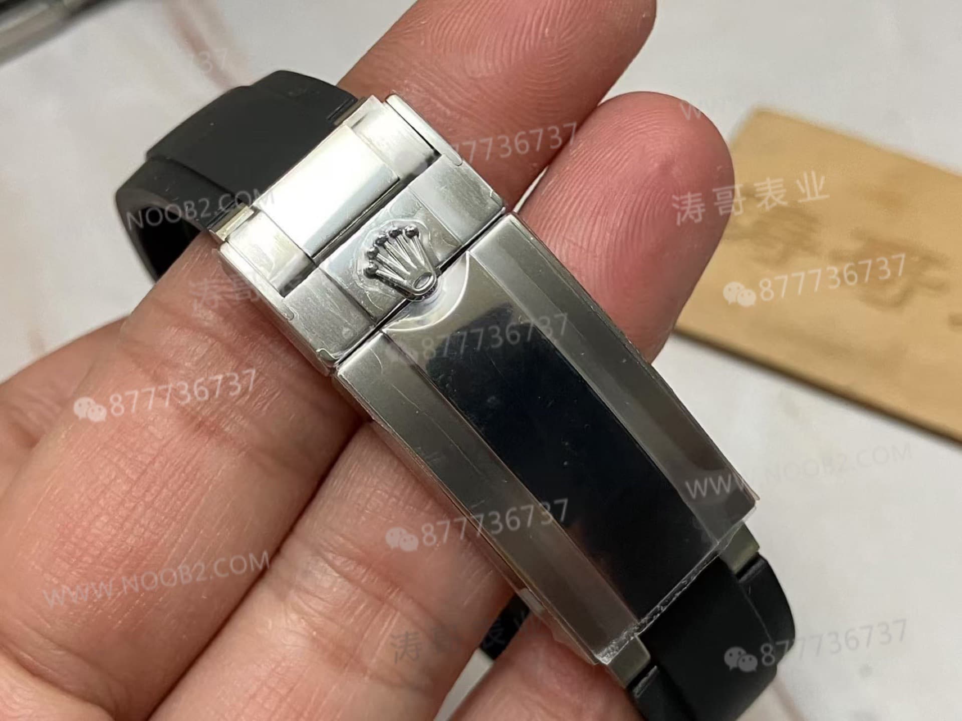 VS Factory Rolex ağırlık dengeli gri kauçuk kayışlı Daytona / beyaz altın Daytona, Dantong 4131 mekanizma 137 gram işçilik nasıl? — 16. fotoğraf