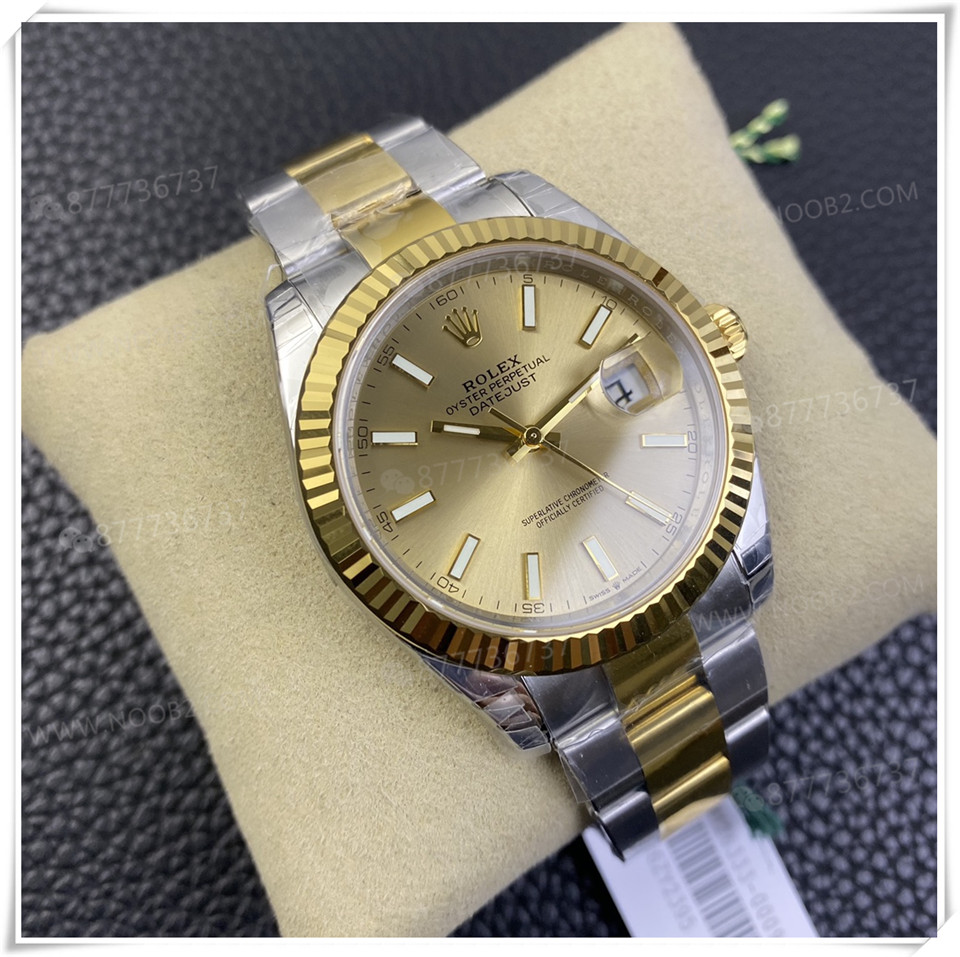 VS Factory Rolex altın-çelik Datejust 41 mm 3235 mekanizmalı replika saatin kalitesi iyi mi? — 12. fotoğraf