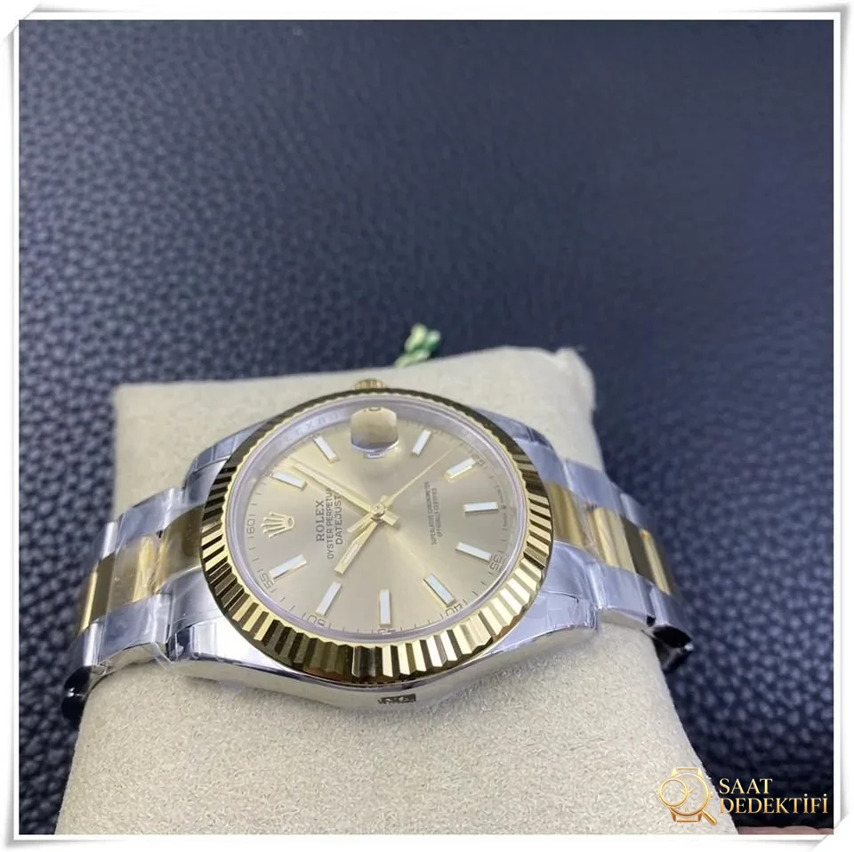 VS Factory Rolex altın-çelik Datejust 41 mm 3235 mekanizmalı replika saatin kalitesi iyi mi? - Tepe Koruması ve Ayar Fonksiyonu