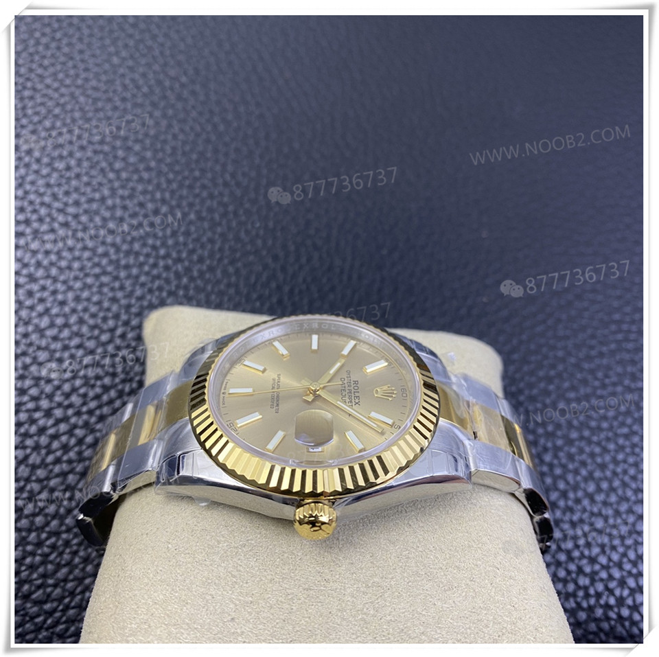 VS Factory Rolex altın-çelik Datejust 41 mm 3235 mekanizmalı replika saatin kalitesi iyi mi? — 15. fotoğraf