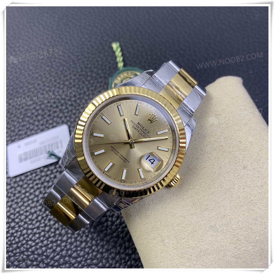 VS Factory Rolex altın-çelik Datejust 41 mm 3235 mekanizmalı replika saatin kalitesi iyi mi? — 17. fotoğraf