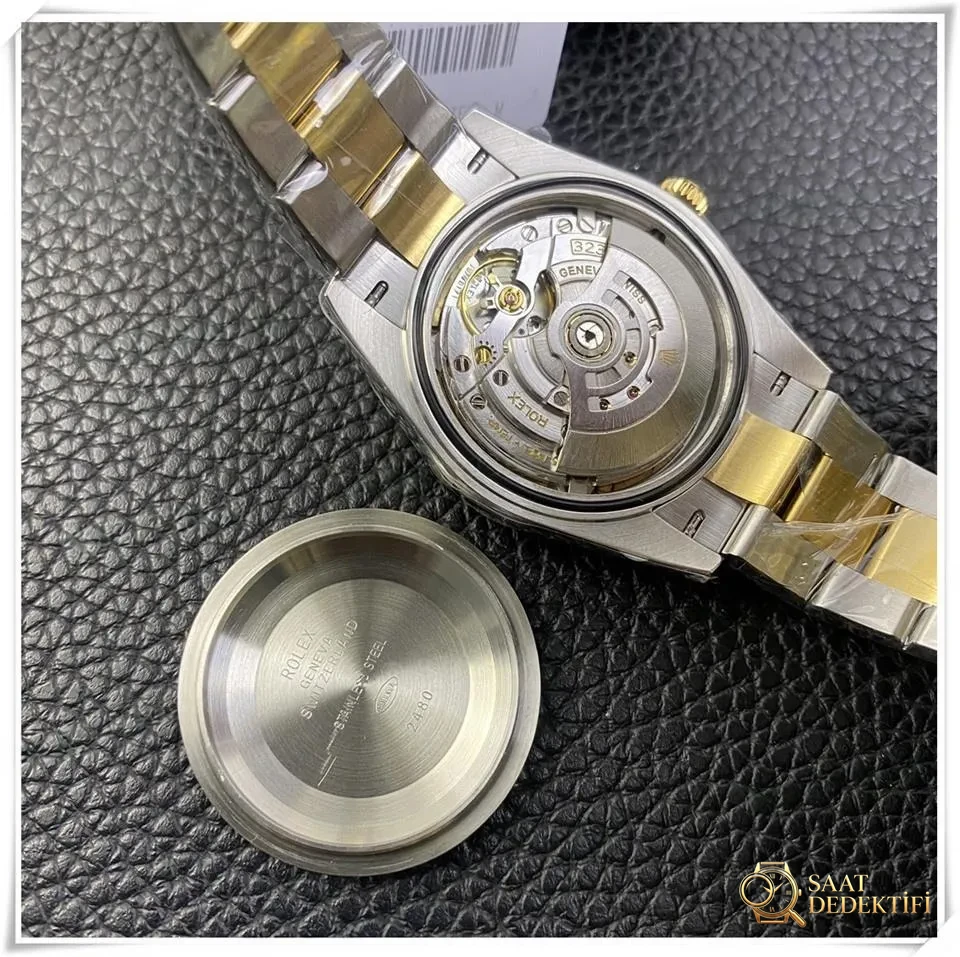 VS Factory Rolex altın-çelik Datejust 41 mm 3235 mekanizmalı replika saatin kalitesi iyi mi? - Tepe Kilit Mekanizması ve Conta Yapısı