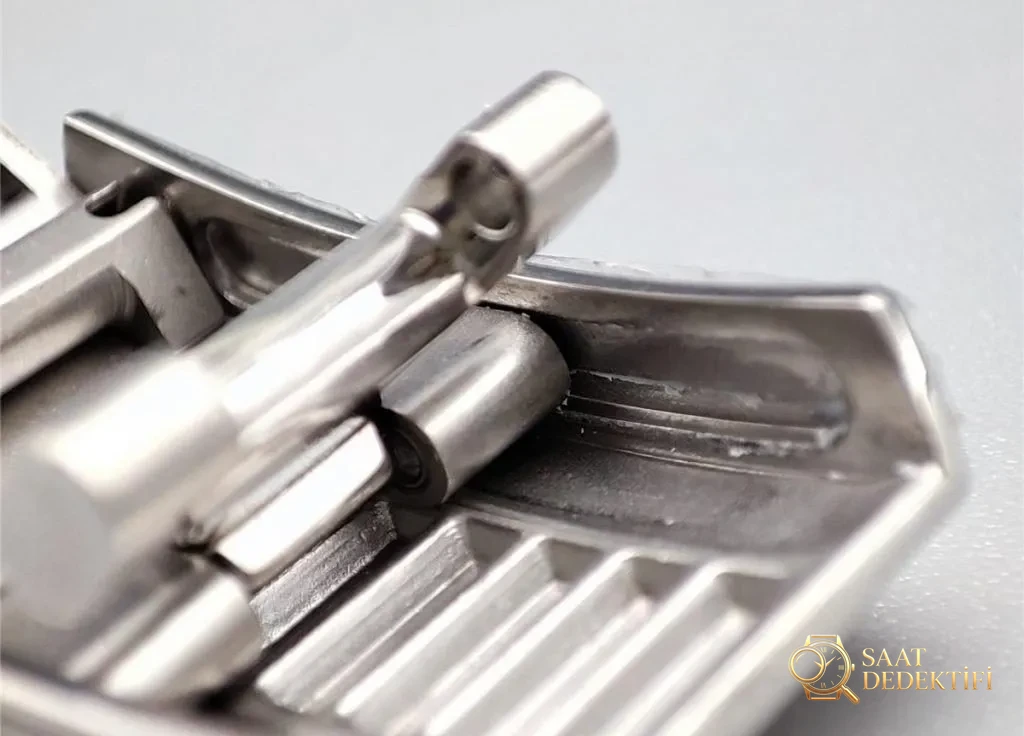VS Factory Rolex beyaz altın Yacht-Master m226659 söküm incelemesi - Tepe Kilit Mekanizması ve Conta Yapısı