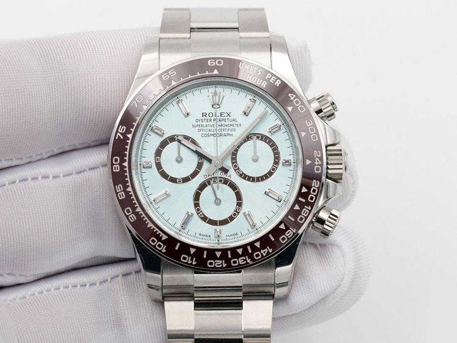 VS Factory Rolex Buz Mavisi Daytona 4131 Replika Saat - VS Daytona Saat — 2. fotoğraf