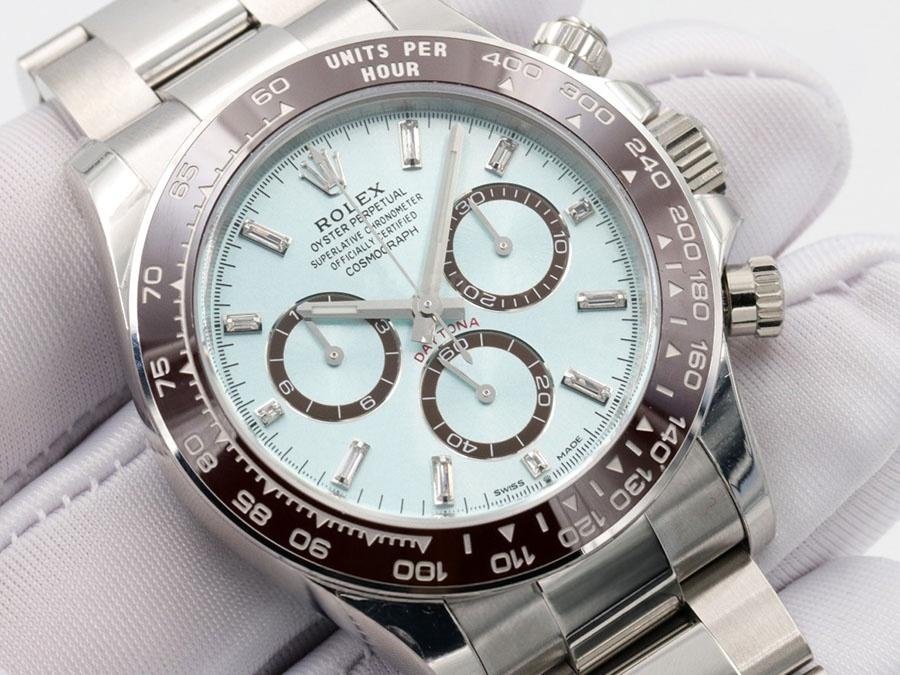 VS Factory Rolex Buz Mavisi Daytona 4131 Replika Saat - VS Daytona Saat — 3. fotoğraf