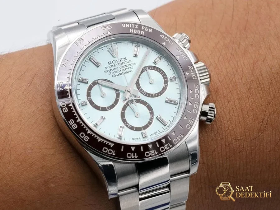 VS Factory Rolex Ice Blue Daytona 4131 Replica Watch - VS Daytona Watch - Back Cover and Mechanism Detail