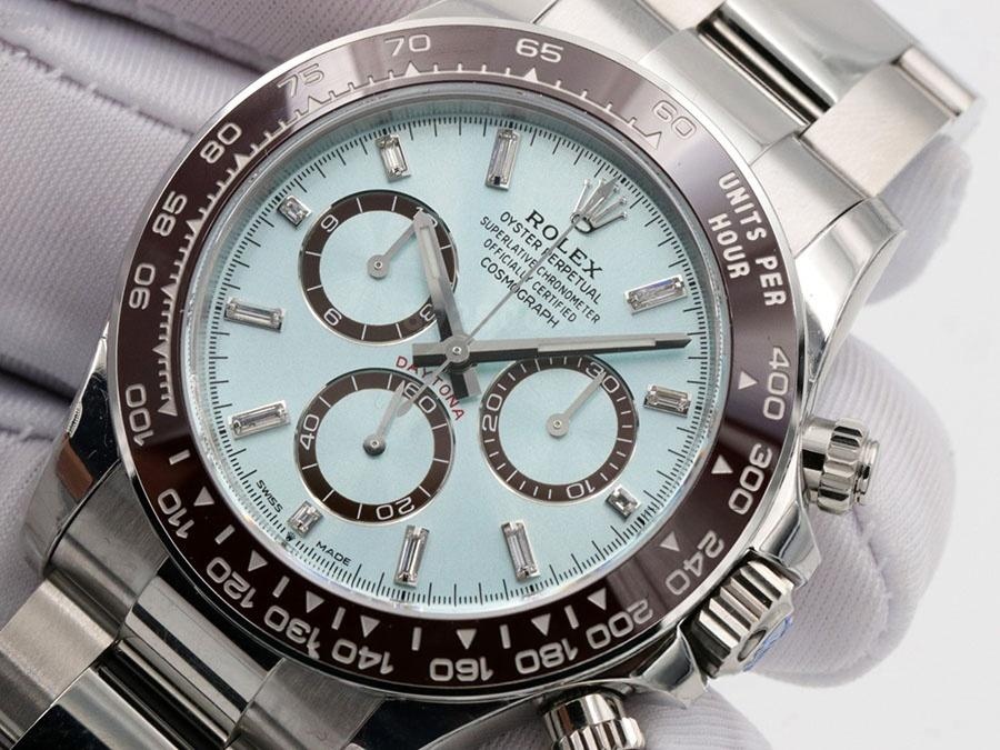 VS Factory Rolex Buz Mavisi Daytona 4131 Replika Saat - VS Daytona Saat — 6. fotoğraf