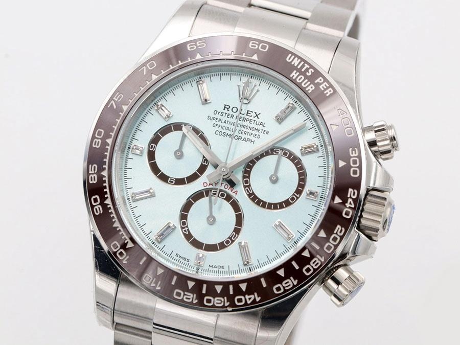 VS Factory Rolex Buz Mavisi Daytona 4131 Replika Saat - VS Daytona Saat — 8. fotoğraf