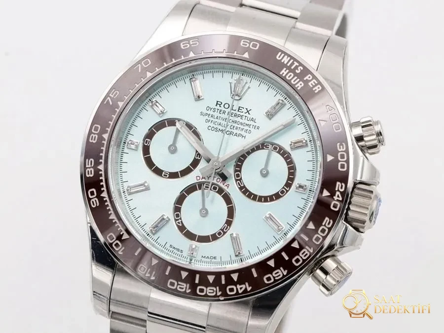 VS Factory Rolex Ice Blue Daytona 4131 Replica Watch - VS Daytona Watch - Wrist Position and Case Proportion