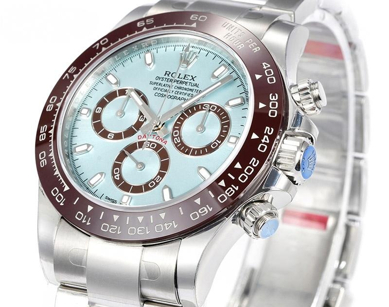 VS Factory Rolex Buz Mavisi Daytona Replika Saat - 4130 Model Daytona — 3. fotoğraf