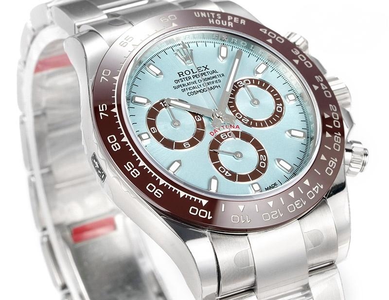 VS Factory Rolex Buz Mavisi Daytona Replika Saat - 4130 Model Daytona — 4. fotoğraf
