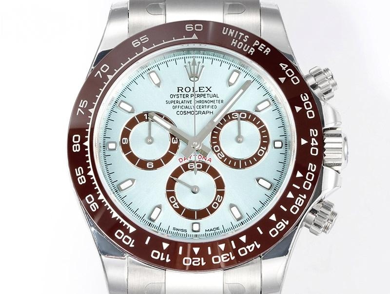 VS Factory Rolex Buz Mavisi Daytona Replika Saat - 4130 Model Daytona — 5. fotoğraf