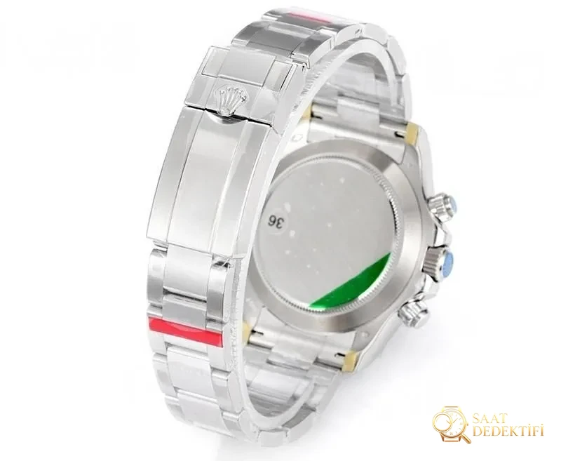 VS Factory Rolex Buz Mavisi Daytona Replika Saat - 4130 Model Daytona - Bilekte Duruş ve Kasa Orantısı