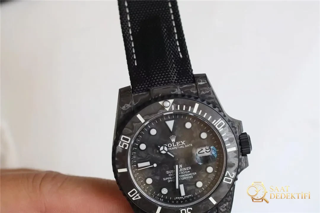 VS Factory Rolex Carbon Sea-Dweller Su Hayaleti DIW Karbon Fiber İncelemesi – Yüksek Çözünürlüklü Gerçek Çekim Detay Görselleri Ekli - Klips Kilidi ve Lazer Damgalar