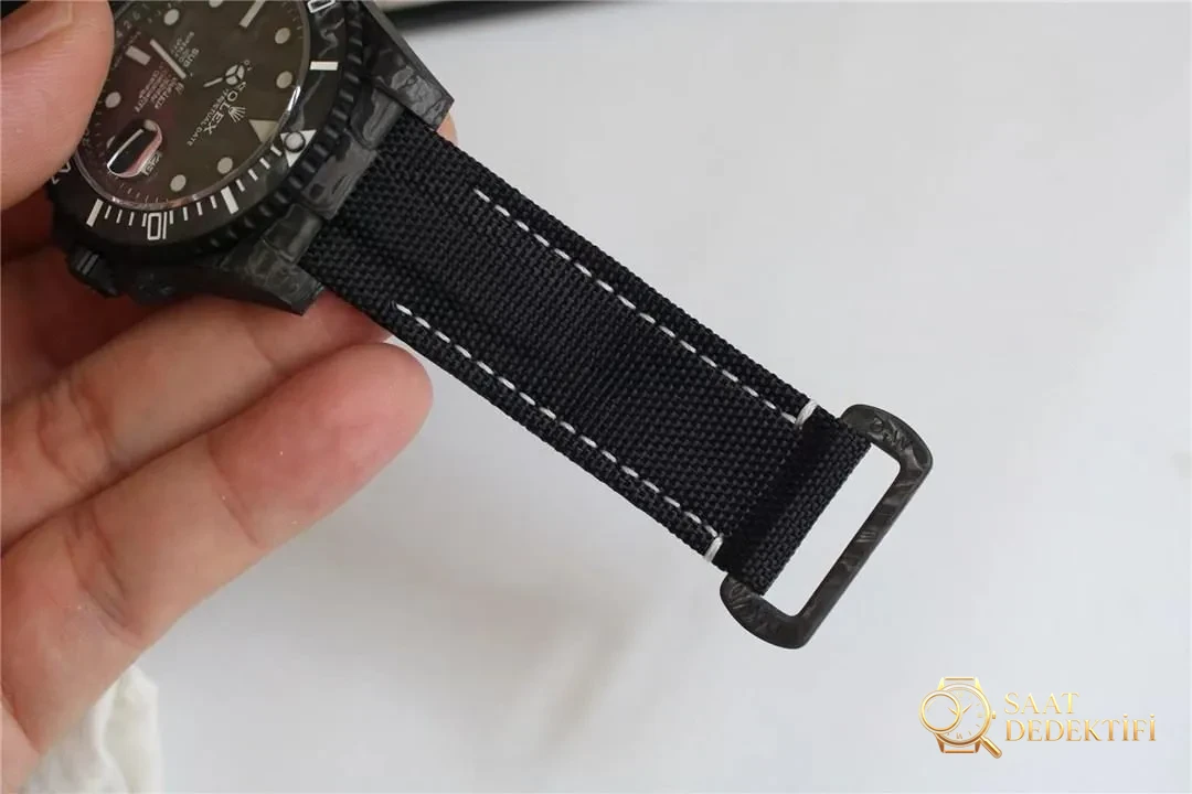 VS Factory Rolex Carbon Sea-Dweller Su Hayaleti DIW Karbon Fiber İncelemesi – Yüksek Çözünürlüklü Gerçek Çekim Detay Görselleri Ekli - Kadran İbreleri ve Saniye Akışı