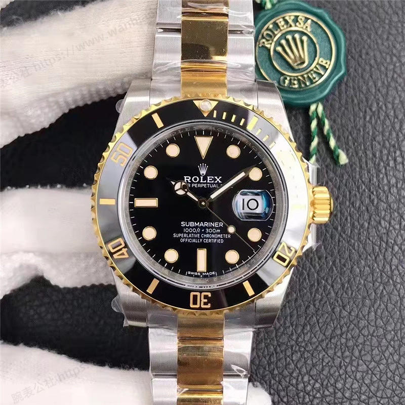 VS Factory Rolex çelik-altın siyah Submariner işçiliği nasıl? — 2. fotoğraf