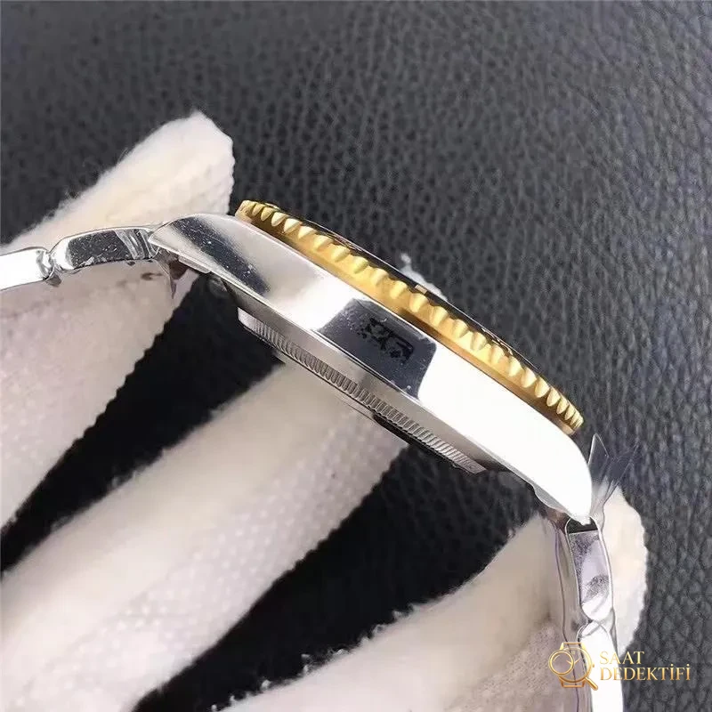 VS Factory Rolex çelik-altın siyah Submariner işçiliği nasıl? - Kasa Profili ve Kurma Kolu İncelemesi