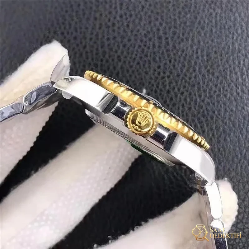 VS Factory Rolex çelik-altın siyah Submariner işçiliği nasıl? - Arka Kapak ve Mekanizma Detayı