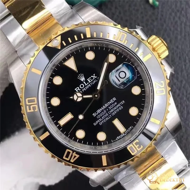 VS Factory Rolex çelik-altın siyah Submariner işçiliği nasıl? - Bilezik, Toka ve Klips Mekanizması