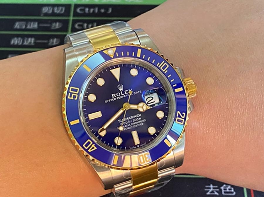 VS Factory Rolex çelik-altın Submariner 3235 replika saat - VS Factory — 1. fotoğraf