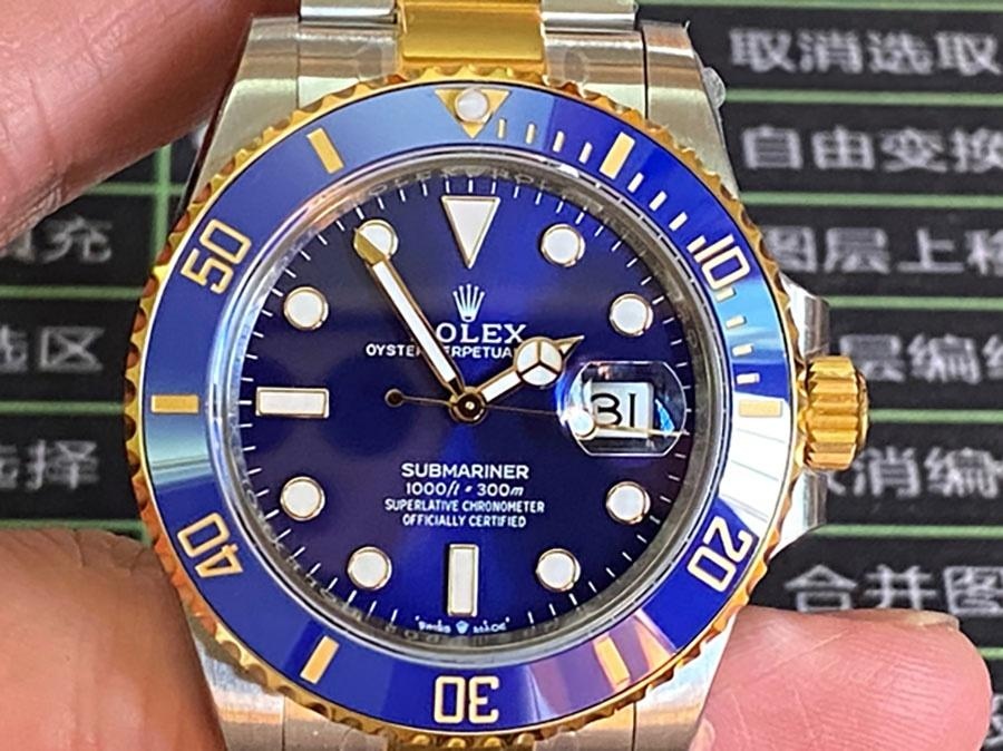 VS Factory Rolex çelik-altın Submariner 3235 replika saat - VS Factory — 4. fotoğraf