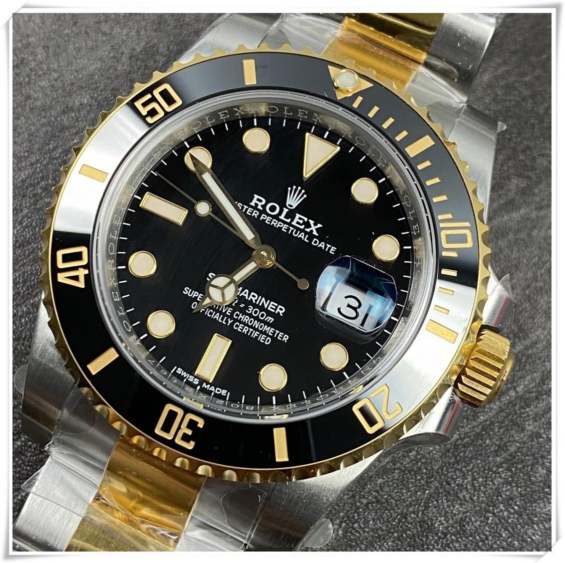 VS Factory Rolex çelik-altın (Two-Tone) Siyah Su Hayaleti 116613 altın kaplama sürüm ile elektrolizle kaplama arasındaki fark nedir? Rengi solar mı? — 5. fotoğraf
