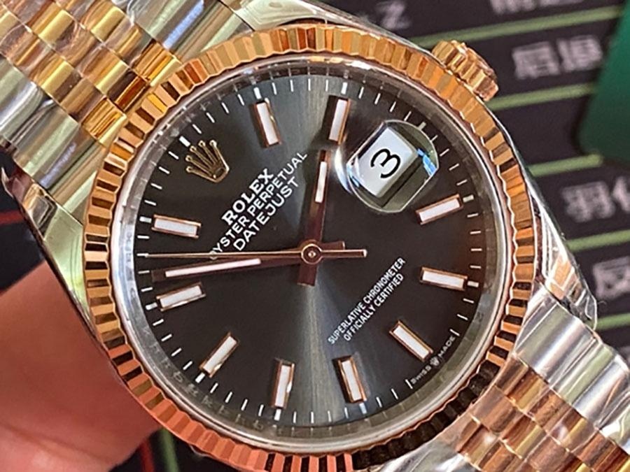 VS Factory Rolex Datejust 36 126231-0013 replika saat - VS saat — 4. fotoğraf