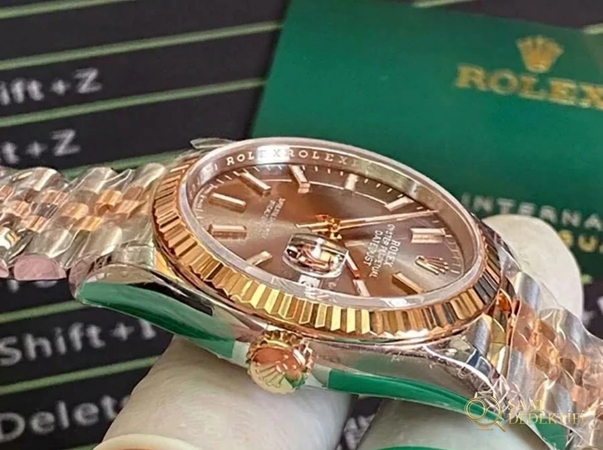 VS Factory Rolex Datejust 36 126231-0013 replika saat - VS saat - Bilezik, Toka ve Klips Mekanizması