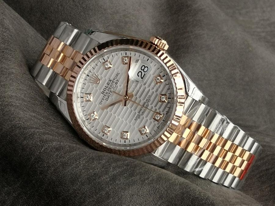 VS Factory Rolex Datejust 36 126231-0039 replika saat - VS saat — 1. fotoğraf