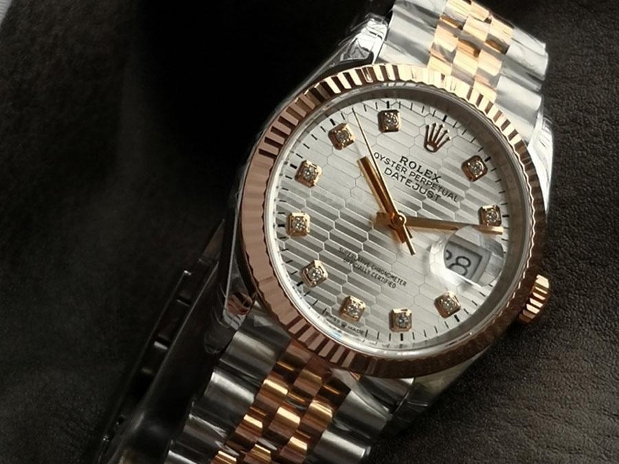 VS Factory Rolex Datejust 36 126231-0039 replika saat - VS saat — 2. fotoğraf