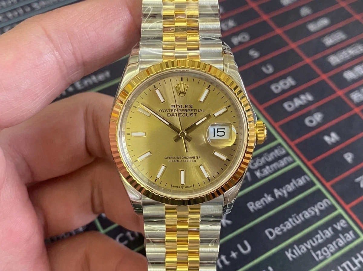 Rolex Datejust 126233-0015 VS Factory İncelemesi - Ön Görünüm ve Kasa Tasarımı