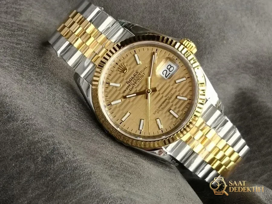 VS Factory Rolex Datejust 36 126233-0039 Replika Saat - VS Watch - Bilezik, Toka ve Klips Mekanizması