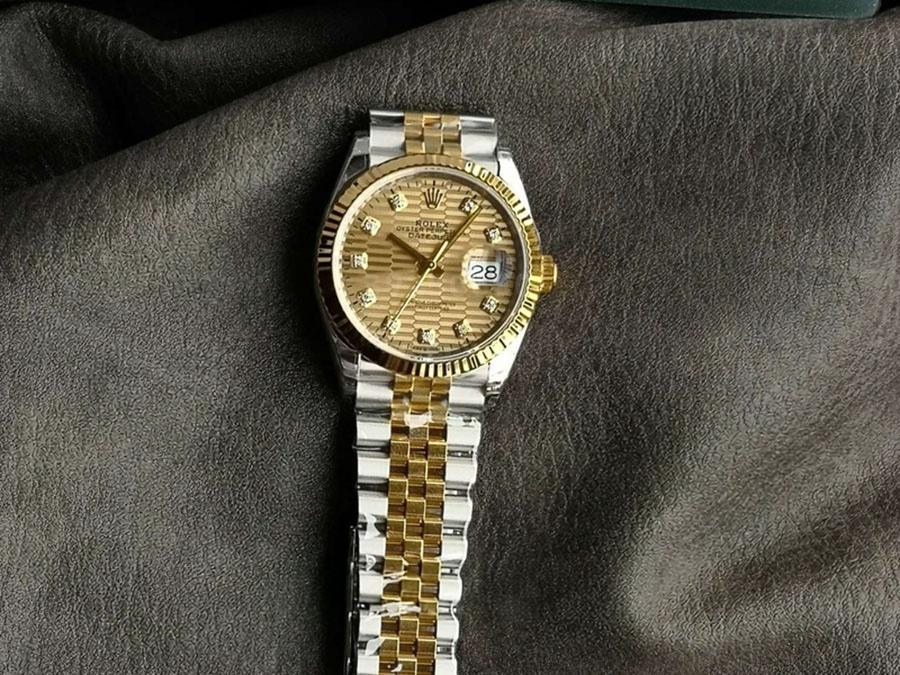 VS Factory Rolex Datejust 36 126233-0045 Replika Saat - VS Saat — 3. fotoğraf