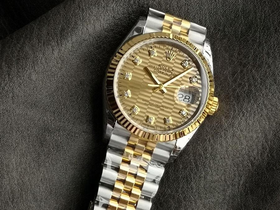 VS Factory Rolex Datejust 36 126233-0045 Replika Saat - VS Saat — 5. fotoğraf