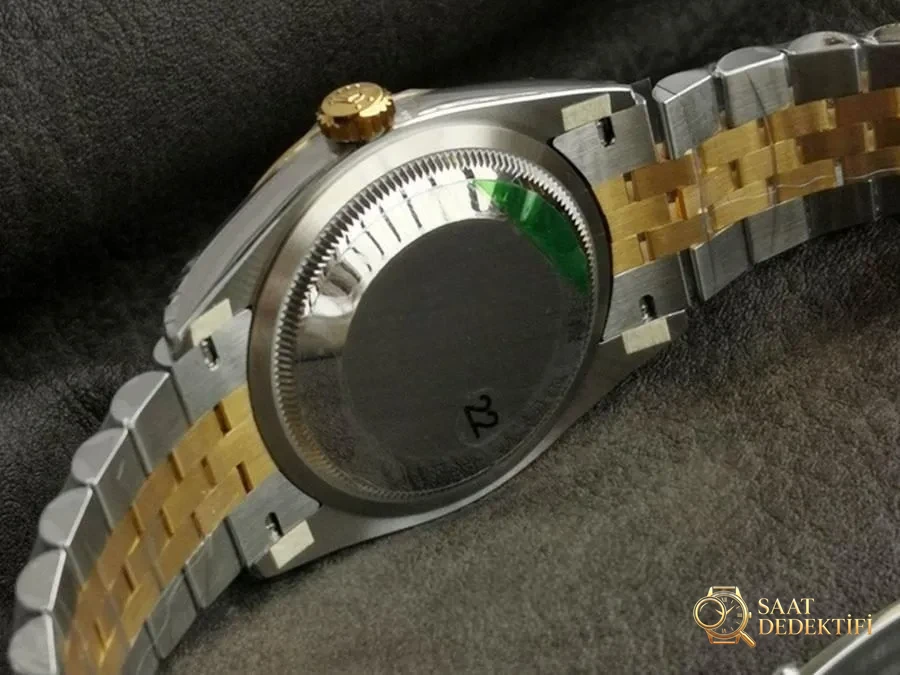 VS Factory Rolex Datejust 36 126233-0045 Replika Saat - VS Saat - Klips Kilidi ve Lazer Damgalar
