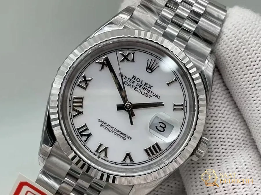 VS Factory Rolex Datejust 36 126234-0025 Replika Saat - VS Saat - Kasa Profili ve Kurma Kolu İncelemesi