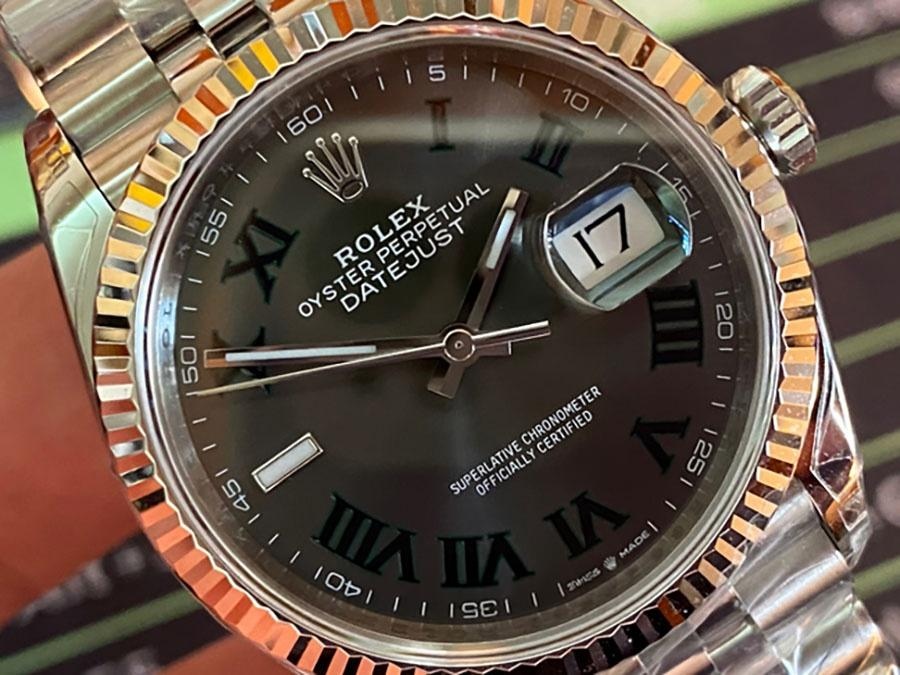 VS Factory Rolex Datejust 36 126234-0045 Replika Saat - VS Saat — 5. fotoğraf