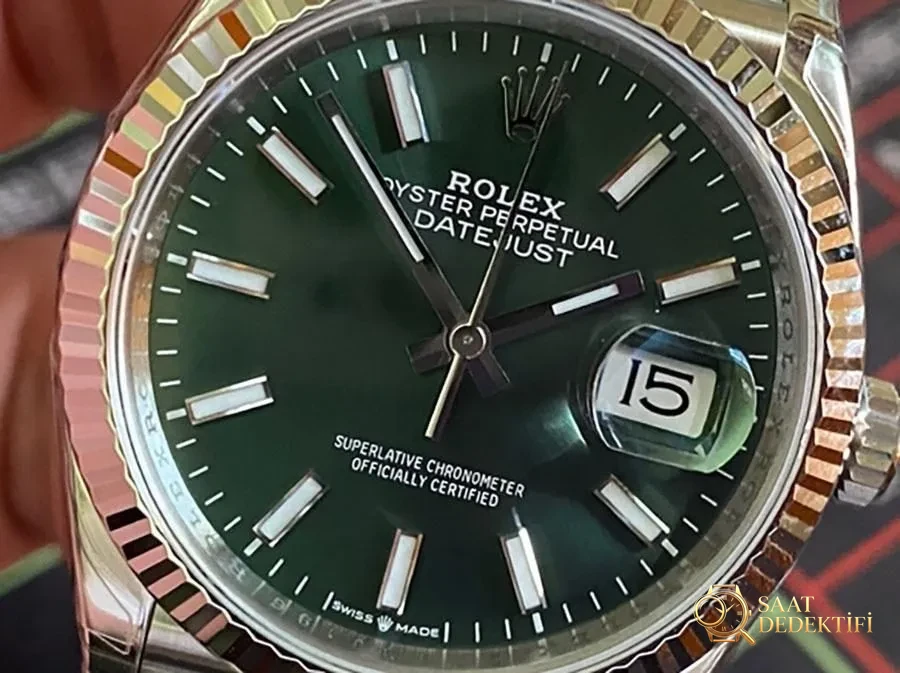 VS Factory Rolex Datejust 36 126234-0051 Replika Kol Saati - VS Saat - Bilezik, Toka ve Klips Mekanizması